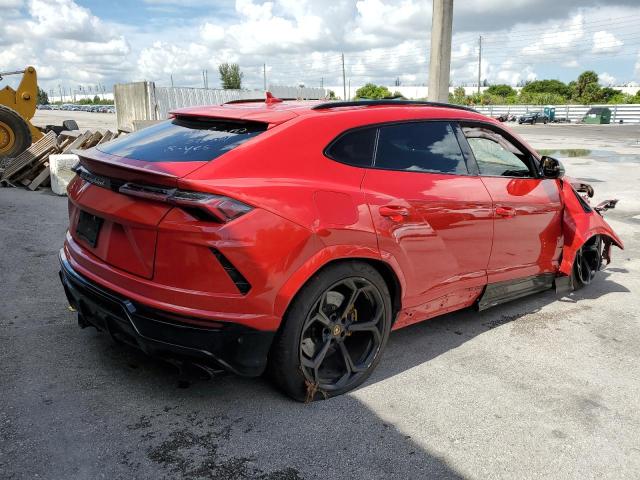 ZPBUA1ZL2KLA01713 - 2019 LAMBORGHINI URUS RED photo 3