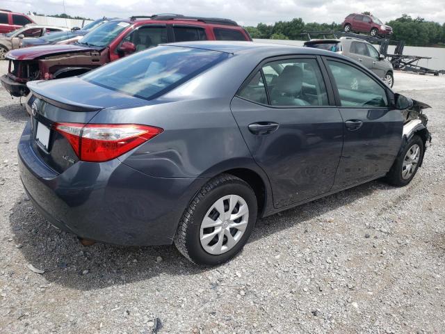 2T1BPRHE6EC113778 - 2014 TOYOTA COROLLA ECO GRAY photo 3