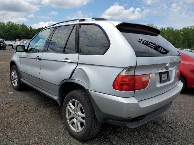 WBAFB33531LH21765 - 2001 BMW X5 4.4I SILVER photo 2