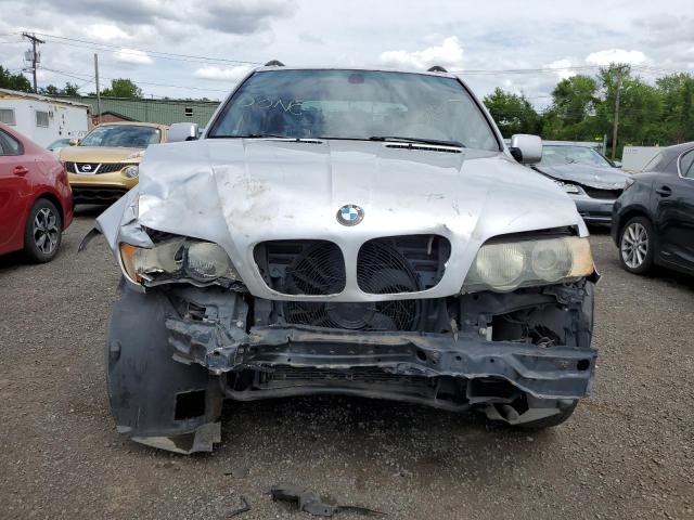 WBAFB33531LH21765 - 2001 BMW X5 4.4I SILVER photo 5