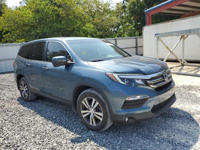 5FNYF5H79JB019942 - 2018 HONDA PILOT EXLN BLUE photo 4