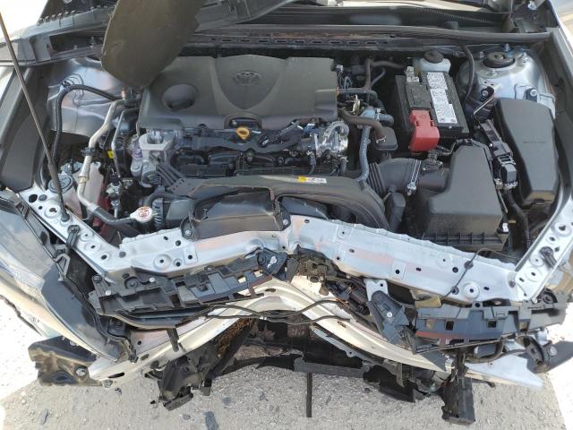 4T1G11AK7RU195503 - 2024 TOYOTA CAMRY SE NIGHT SHADE SILVER photo 11