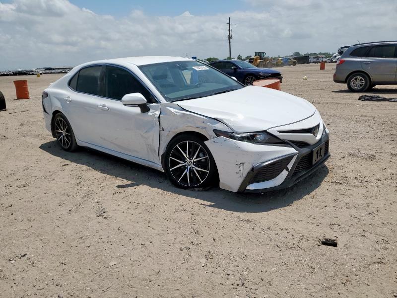 4T1G11AK9PU123523 - 2023 TOYOTA CAMRY SE NIGHT SHADE WHITE photo 4