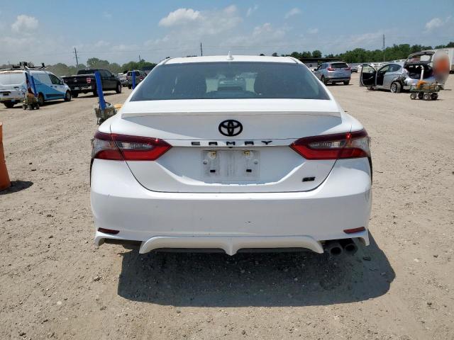 4T1G11AK9PU123523 - 2023 TOYOTA CAMRY SE NIGHT SHADE WHITE photo 6