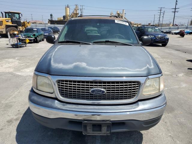 1FMRU15L9YLA24033 - 2000 FORD EXPEDITION XLT BLUE photo 5