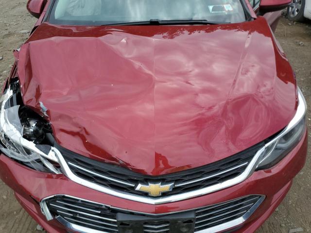 3G1BF6SM4JS632948 - 2018 CHEVROLET CRUZE PREMIER RED photo 11