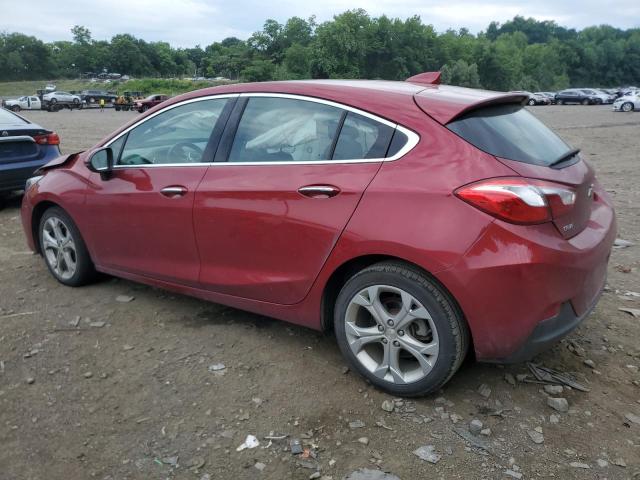 3G1BF6SM4JS632948 - 2018 CHEVROLET CRUZE PREMIER RED photo 2