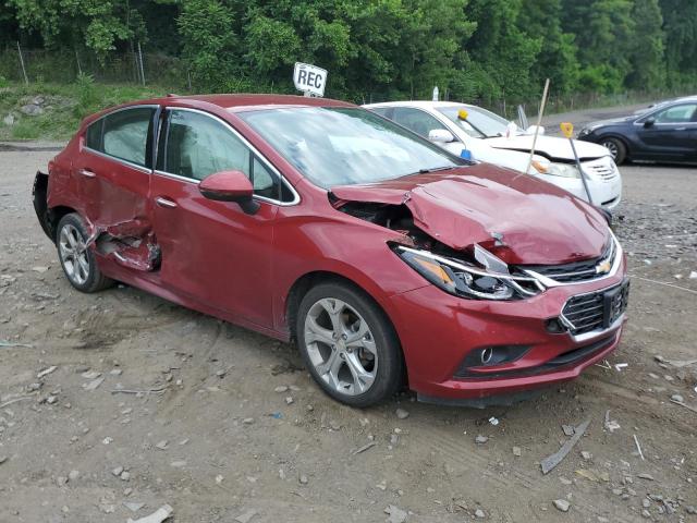 3G1BF6SM4JS632948 - 2018 CHEVROLET CRUZE PREMIER RED photo 4