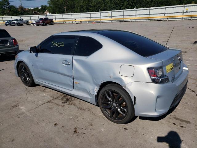 JTKJF5C72E3072762 - 2014 TOYOTA SCION TC SILVER photo 2