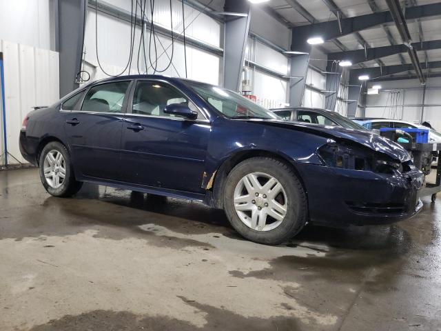 2G1WB5E38C1181399 - 2012 CHEVROLET IMPALA LT BLUE photo 4