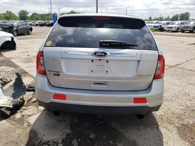 2FMDK3K97CBA10046 - 2012 FORD EDGE LIMITED SILVER photo 6