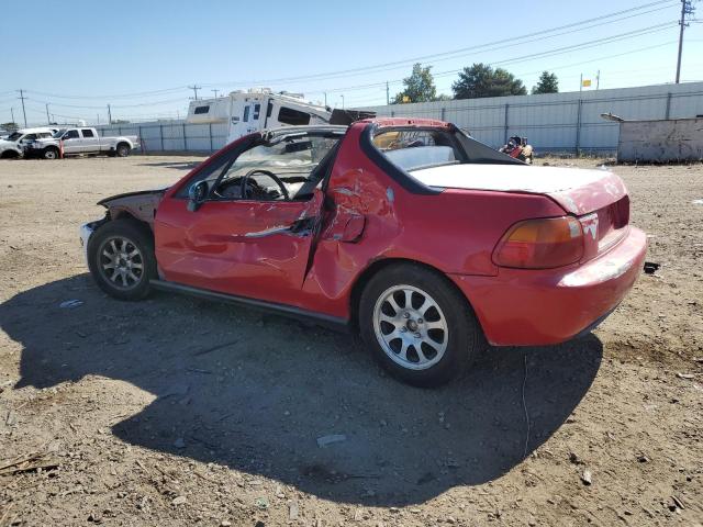 JHMEG1148RS001809 - 1994 HONDA CIVIC DEL SOL S RED photo 2