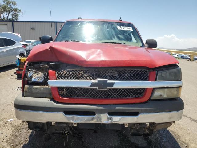 2GCEC13T851167517 - 2005 CHEVROLET SILVERADO C1500 RED photo 5