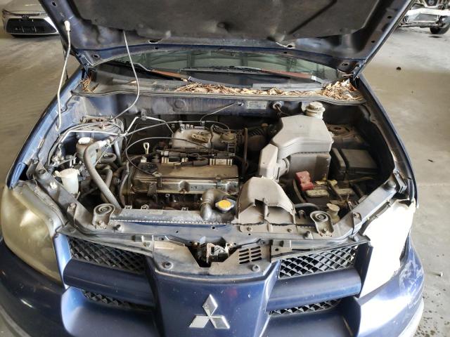 JA4LX31G43U077015 - 2003 MITSUBISHI OUTLANDER LS BLUE photo 11