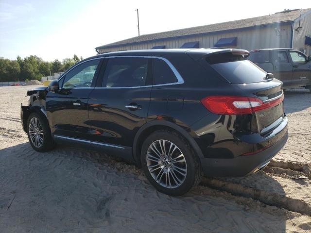 2LMPJ6LR9HBL15379 - 2017 LINCOLN MKX RESERVE BLACK photo 2