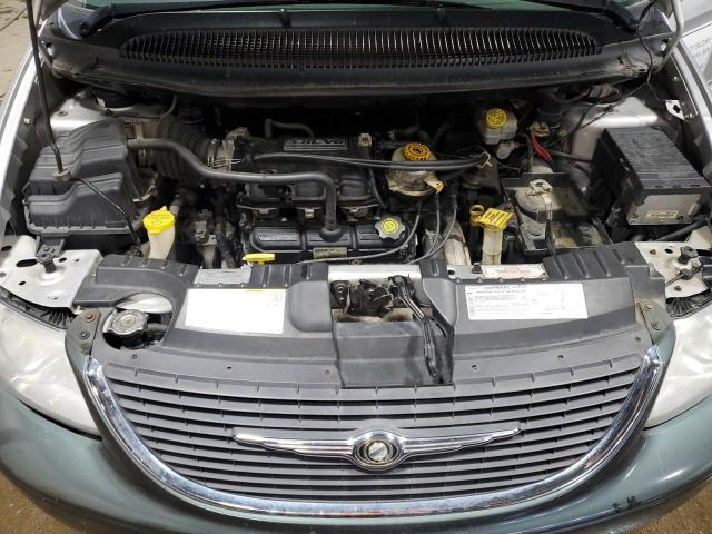 2C4GP54L14R518481 - 2004 CHRYSLER TOWN & COU TOURING SILVER photo 12