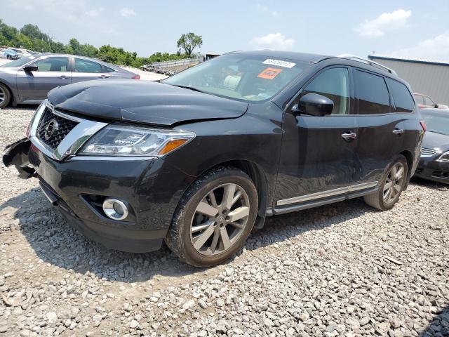 5N1AR2MN0FC678200 - 2015 NISSAN PATHFINDER S BLACK photo 1