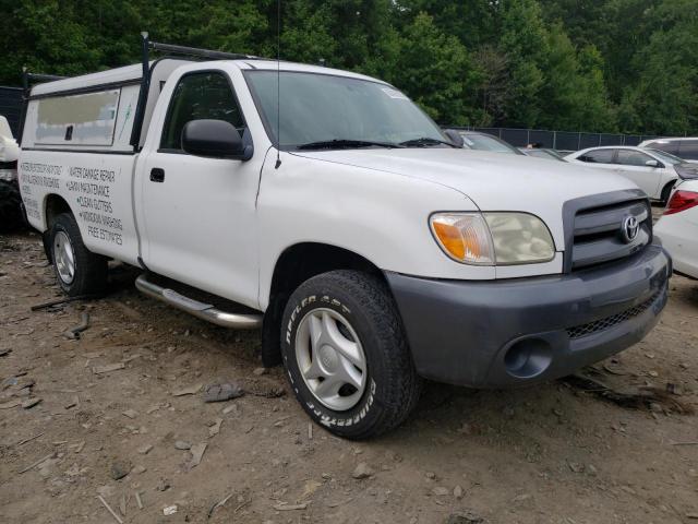 5TBJU32165S451818 - 2005 TOYOTA TUNDRA WHITE photo 4