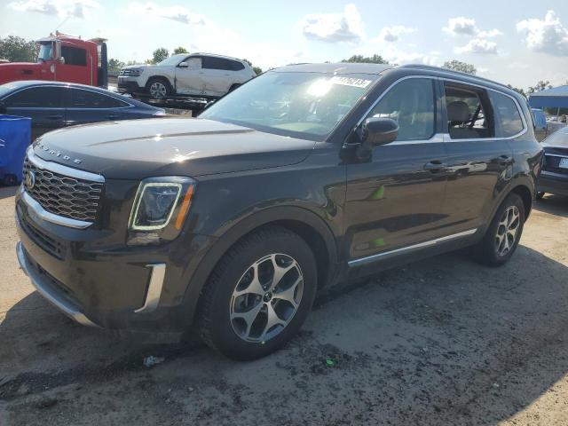 5XYP34HC9LG064550 - 2020 KIA TELLURIDE EX BROWN photo 1