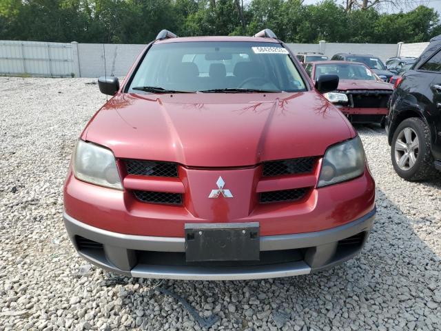 JA4LX31G83U073288 - 2003 MITSUBISHI OUTLANDER LS RED photo 5