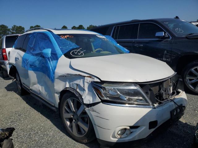5N1AR2MN2EC721983 - 2014 NISSAN PATHFINDER S WHITE photo 4