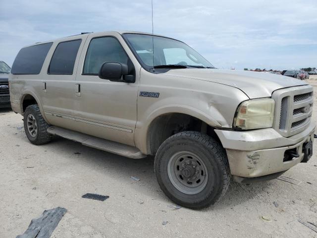 1FMNU42L85ED43041 - 2005 FORD EXCURSION LIMITED GOLD photo 4