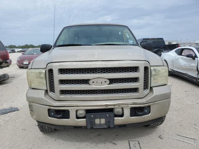 1FMNU42L85ED43041 - 2005 FORD EXCURSION LIMITED GOLD photo 5