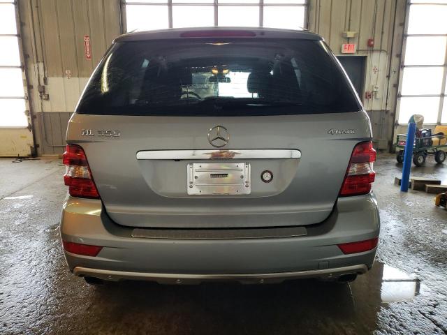 4JGBB8GB1BA723132 - 2011 MERCEDES-BENZ ML 350 4MATIC SILVER photo 6