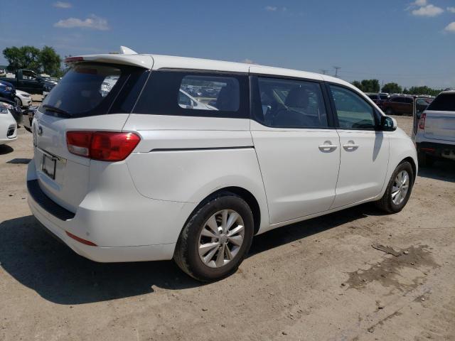 KNDMA5C17F6032319 - 2015 KIA SEDONA L WHITE photo 3