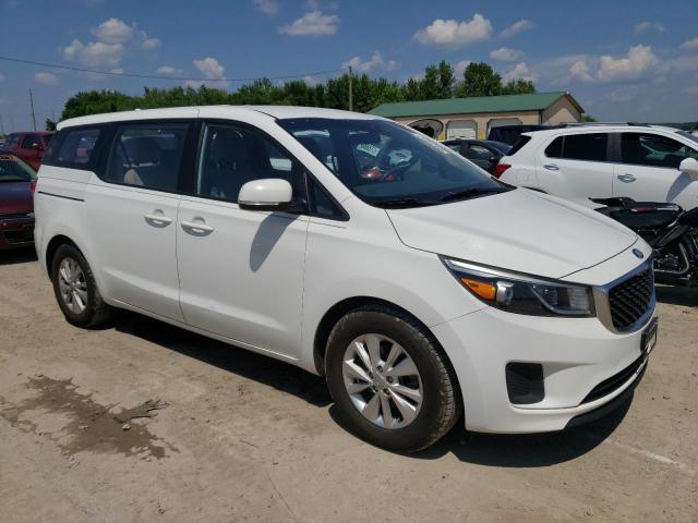 KNDMA5C17F6032319 - 2015 KIA SEDONA L WHITE photo 4