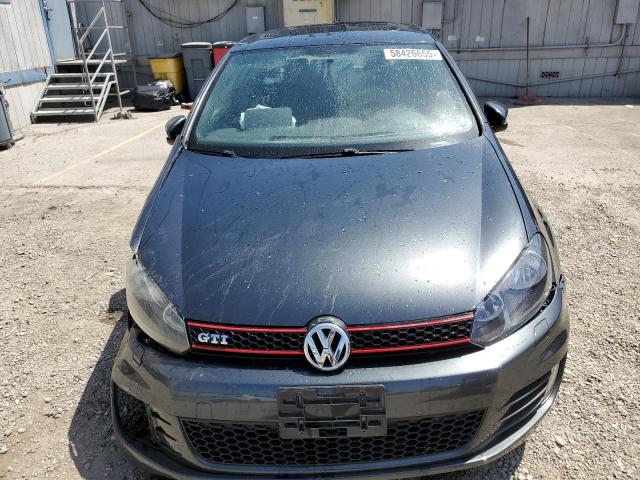 WVWFD7AJXBW087663 - 2011 VOLKSWAGEN GTI CHARCOAL photo 5