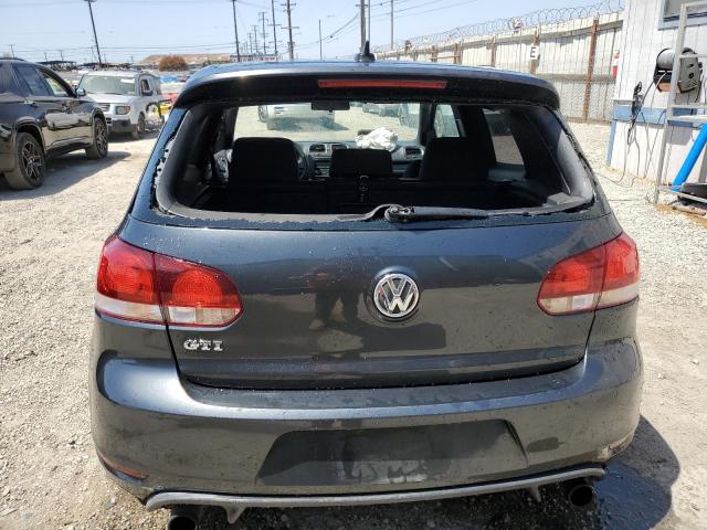 WVWFD7AJXBW087663 - 2011 VOLKSWAGEN GTI CHARCOAL photo 6