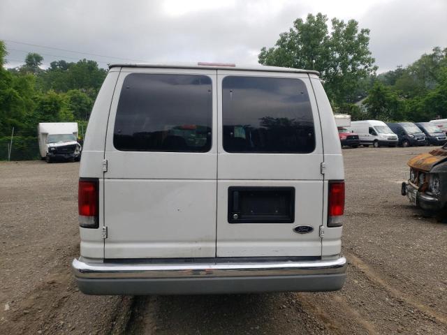 1FBSS31L3YHA28115 - 2000 FORD ECONOLINE E350 SUPER DUTY WAGON WHITE photo 6