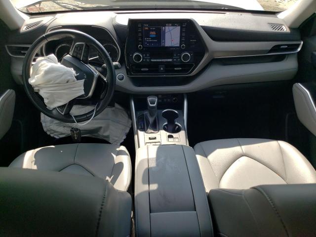 5TDHZRBHXLS500572 - 2020 TOYOTA HIGHLANDER XLE Արծաթագույն լուսանկար 8