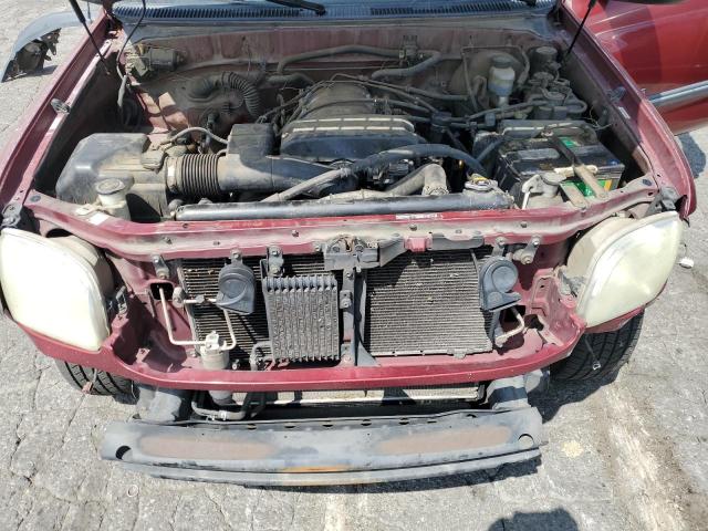 5TBRT34182S266202 - 2002 TOYOTA TUNDRA ACCESS CAB 勃艮第红 照片 11