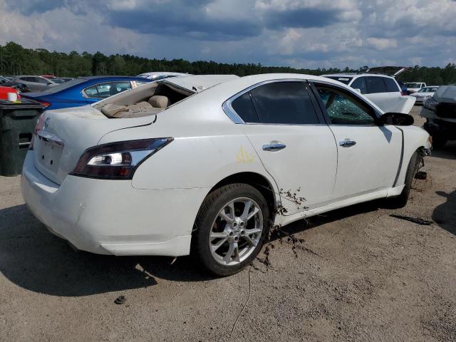 1N4AA5AP7EC909312 - 2014 NISSAN MAXIMA S WHITE photo 3