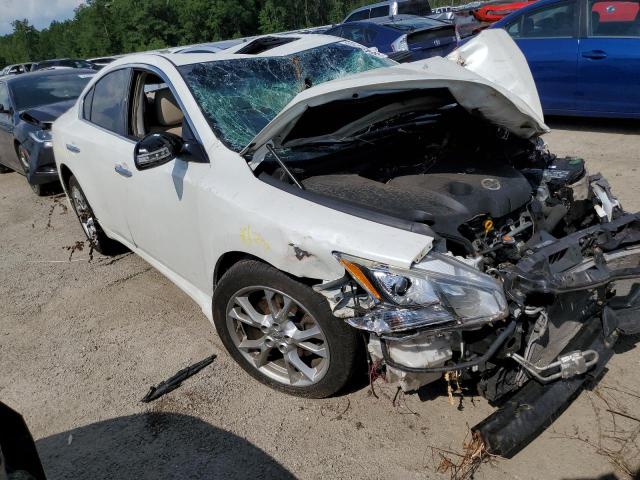 1N4AA5AP7EC909312 - 2014 NISSAN MAXIMA S WHITE photo 4