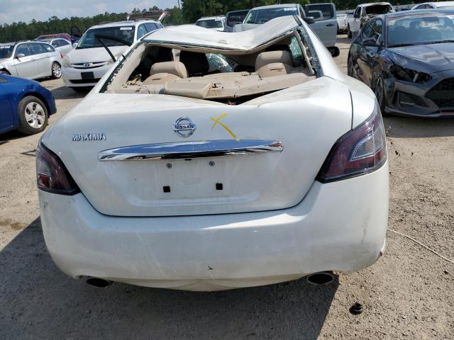 1N4AA5AP7EC909312 - 2014 NISSAN MAXIMA S WHITE photo 6