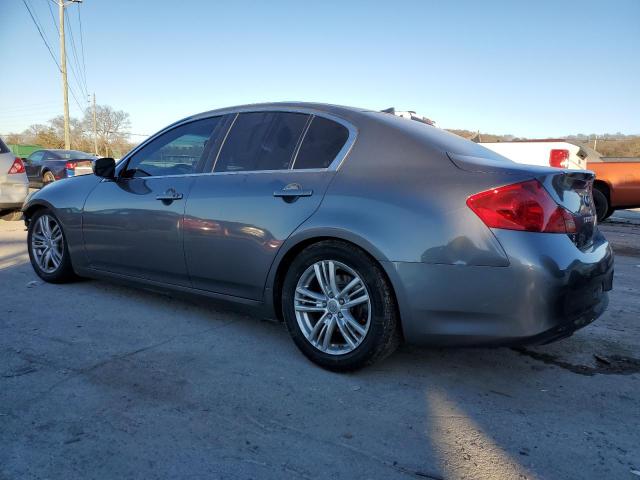 JN1DV6AP4CM812631 - 2012 INFINITI G25 BASE GRAY photo 2