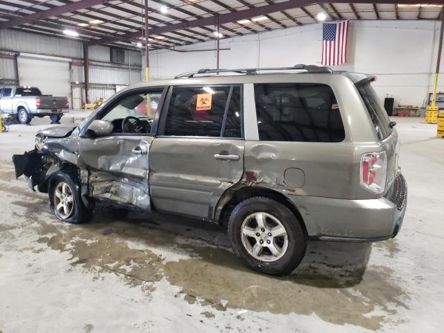 2HKYF18487H510933 - 2007 HONDA PILOT EX GRAY photo 2