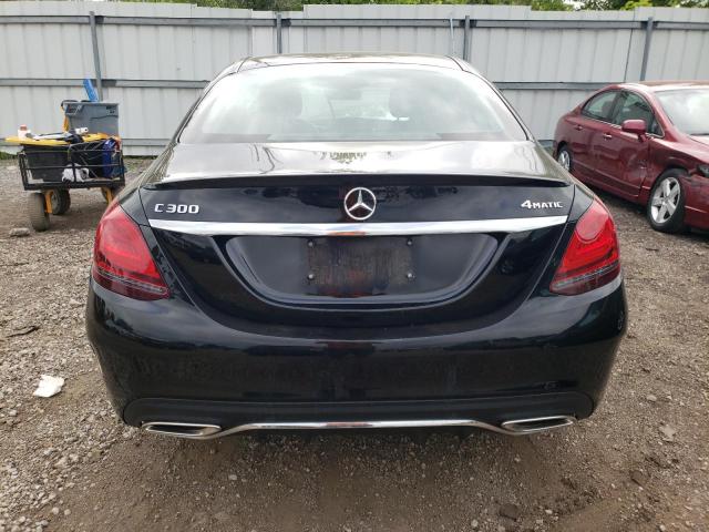 W1KWF8EB7MR626556 - 2021 MERCEDES-BENZ C300 300 4MATIC BLACK photo 6