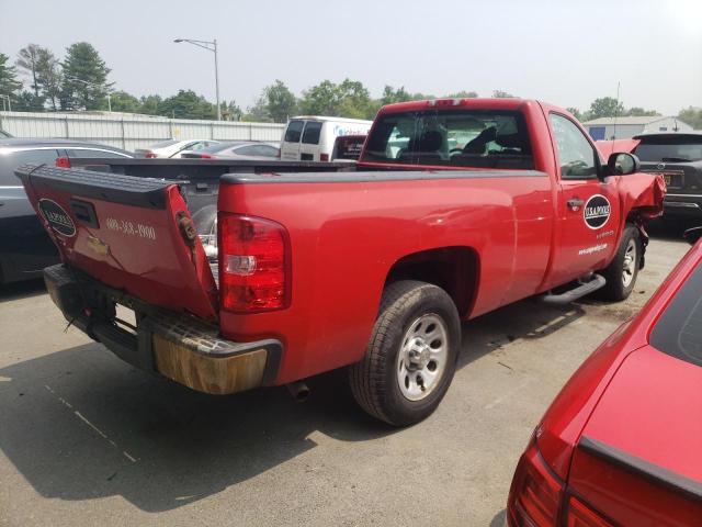 1GCNCPEX5DZ100205 - 2013 CHEVROLET SILVERADO C1500 红色 照片 3