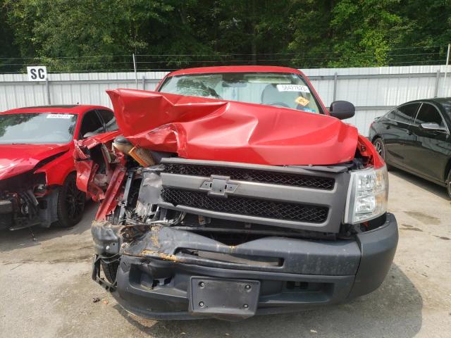 1GCNCPEX5DZ100205 - 2013 CHEVROLET SILVERADO C1500 红色 照片 5