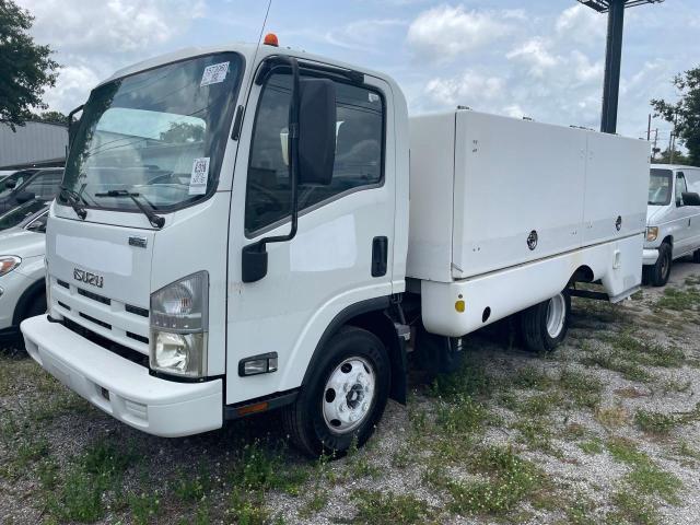 JALB4W175D7400482 - 2013 ISUZU NPR WHITE photo 2