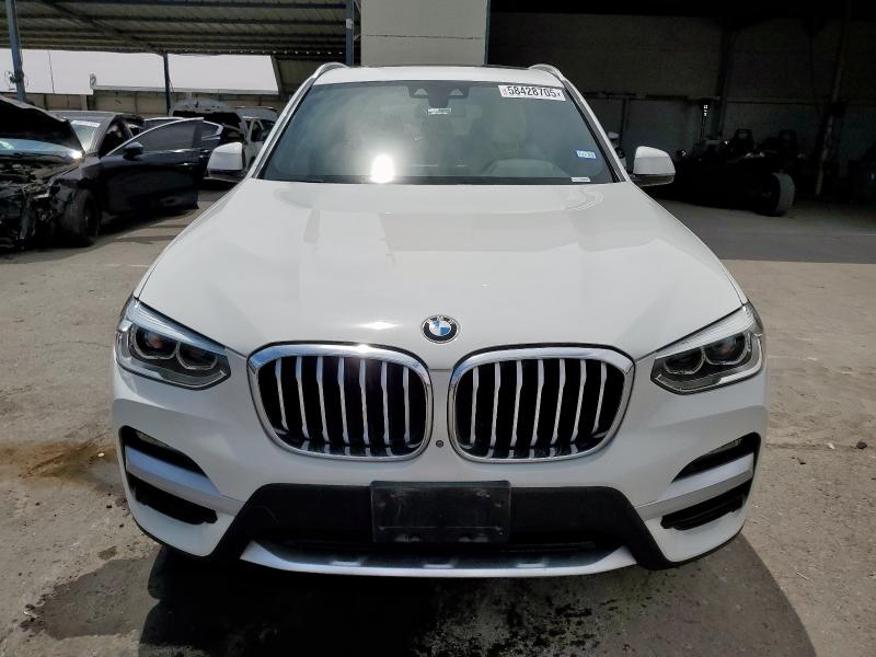 5UXTY3C07L9C62182 - 2020 BMW X3 SDRIVE30I WHITE photo 5
