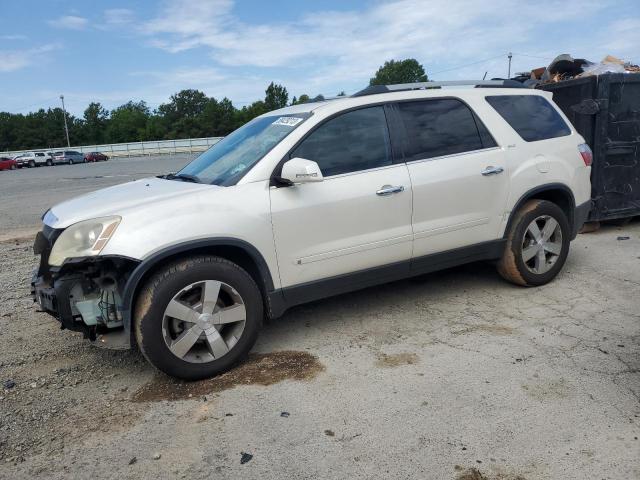 1GKLRMED0AJ170445 - 2010 GMC ACADIA SLT-1 WHITE photo 1