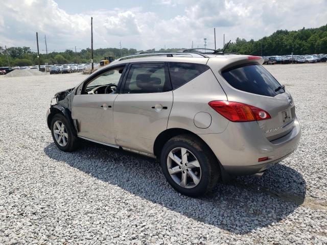 JN8AZ1MW9AW123703 - 2010 NISSAN MURANO S BEIGE photo 2