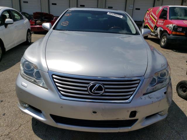 JTHDL5EF4B5003961 - 2011 LEXUS LS 460L SILVER photo 5