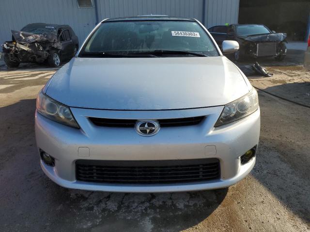 JTKJF5C78C3032375 - 2012 TOYOTA SCION TC SILVER photo 5