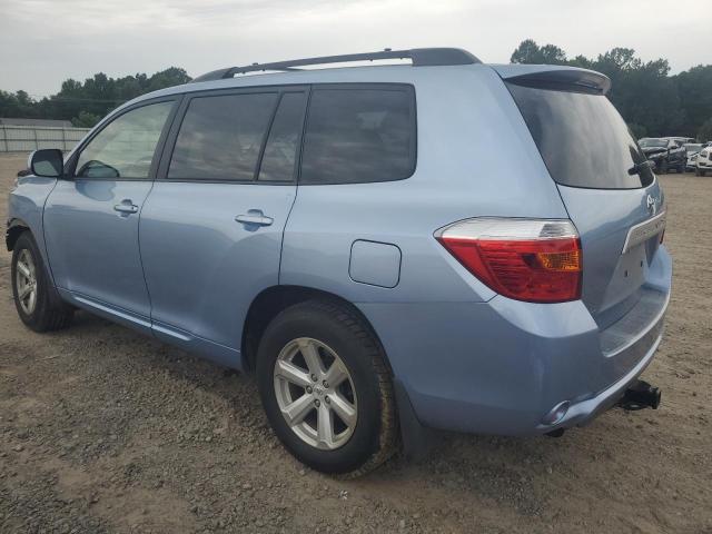 JTEZK3EH8A2096236 - 2010 TOYOTA HIGHLANDER BLUE photo 2